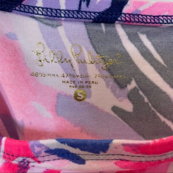 Lilly Pulitzer Audelia Off The Shoulder Top in Pressure Point - Picture 5 of 5